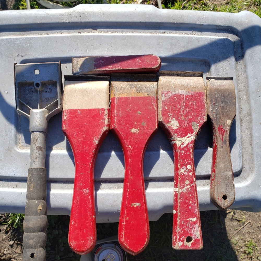 Wood scrapers